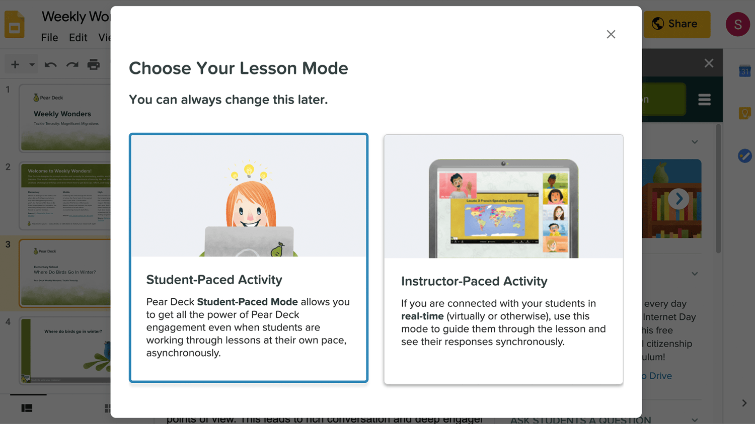Get Started with Pear Deck Slides